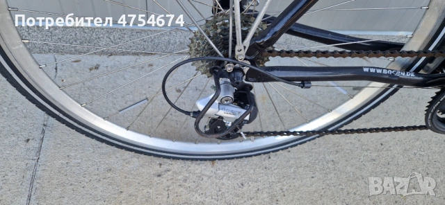 Дамски алуминиев велосипед BOCAS колело 28", снимка 2 - Велосипеди - 53796028