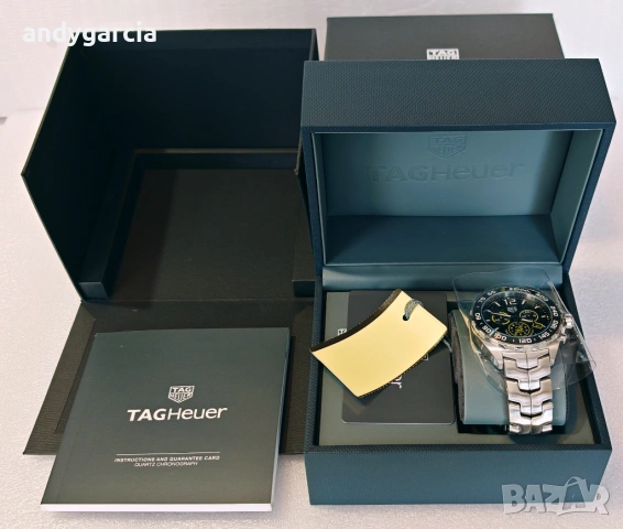  TAG Heuer Formula Ayrton Senna Special Edition 43 mm CAZ101AF.BA0637 чисто нов кутия 100% оригинал, снимка 8 - Мъжки - 53680954