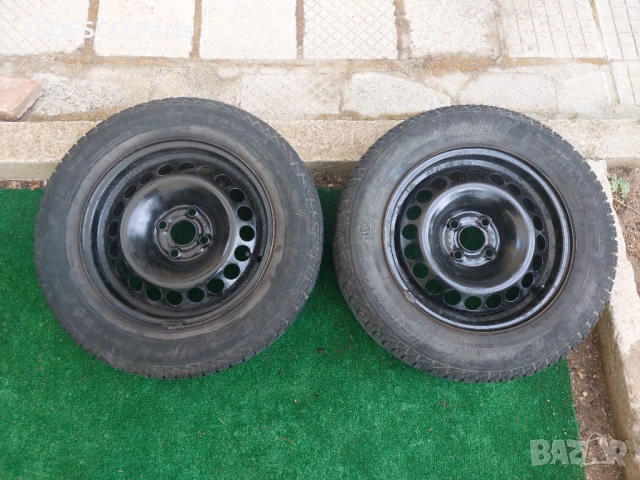 Зимни гуми 195 / 65 / 15 и джанти за Opel 