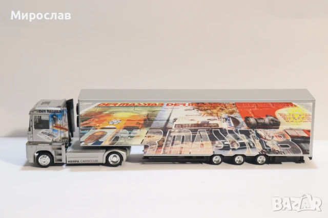 HERPA H0 1/87 RENAULT MAGNUM ВЛЕКАЧ КАМИОН МОДЕЛ ТИР