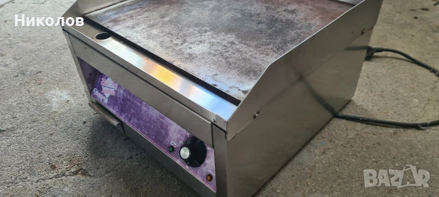 Професионален електрически грил Hendi M46 3.2kw, снимка 3 - Обзавеждане на кухня - 53846652