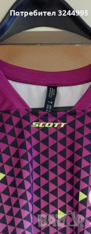 Колоездачна фланелка с марка Scott., снимка 4 - Тениски - 53756986