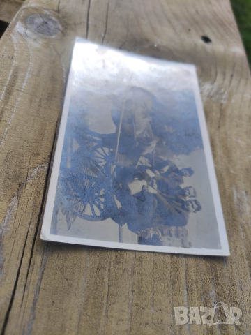 продавам стара снимка   За спомен от кмета на Кумарица 1933 на каруца

