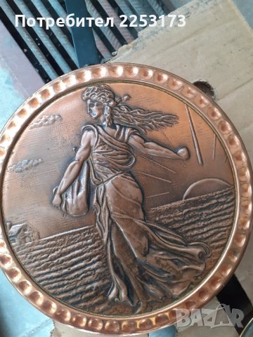 Стари медни съдове от Франция.Лот., снимка 2 - Декорация за дома - 41814899