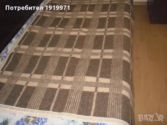 вълнено одеало, снимка 2 - Олекотени завивки и одеяла - 34104778