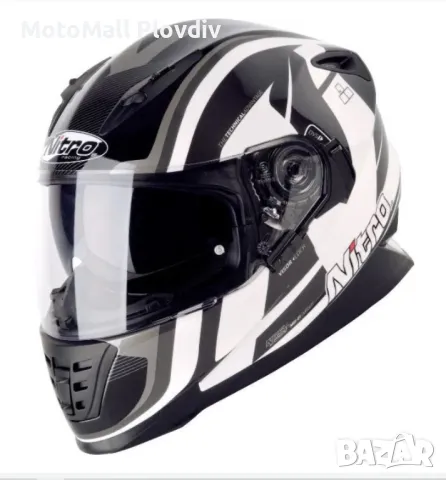 Шок цена! каска нитро nrs-01 nitro мото мотор писта шлем, снимка 9 - Аксесоари и консумативи - 49242944