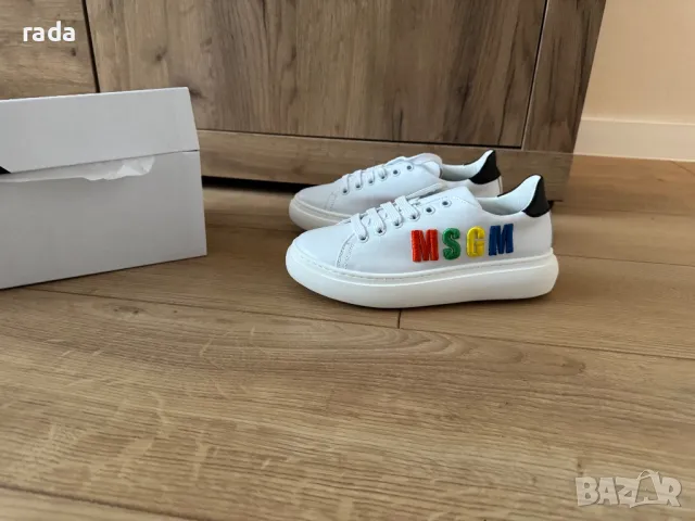 Обувки MSGM, естествена кожа, снимка 2 - Детски обувки - 47309988