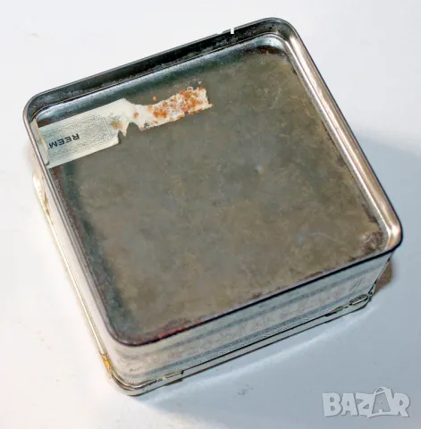 1950те Германия метална цигарена кутия марка Senoussi от Reemtsma, снимка 5 - Антикварни и старинни предмети - 48910763