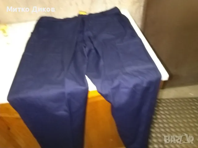 Работен панталон на стоп.обед.Зора-Тракия Димитровград нов размер Л или 52 или 182х112, снимка 10 - Панталони - 48512354