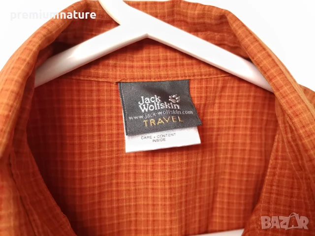 ○ JACK WOLFSKIN ○ мъжка риза ○, снимка 4 - Ризи - 50477897