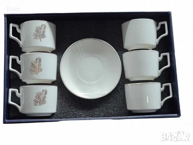 Луксозен олекотен порцеланов комплект от 12 части, за вашия изискан стил в два размера, снимка 7 - Чаши - 48452076