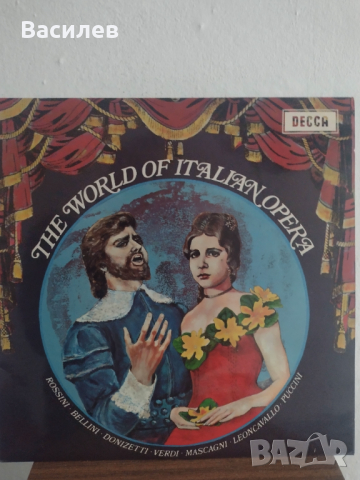 Грамофонна плоча с класическа музика