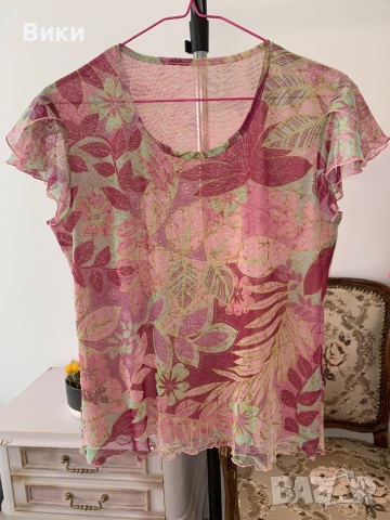 Дамска тениска в размер М, снимка 11 - Тениски - 44687335