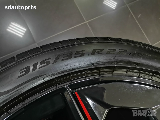 Като нови 22” Джанти BMW Style 922 M Red Label Гуми БМВ XM G09, снимка 14 - Гуми и джанти - 52088146