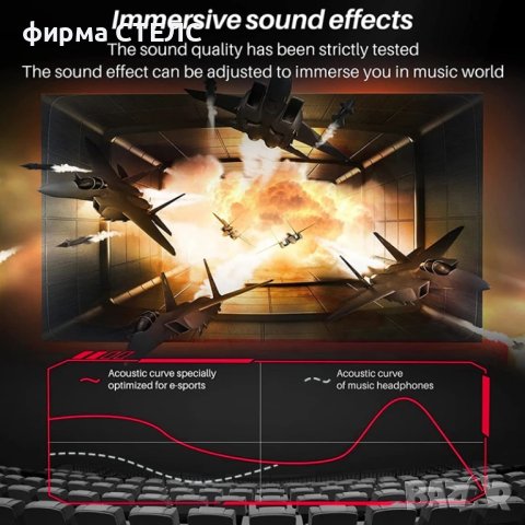 Геймърски слушалки STELS J13, True Wireless, IPX6, Bluetooth, Touch Control, Черен, снимка 6 - Безжични слушалки - 41515058