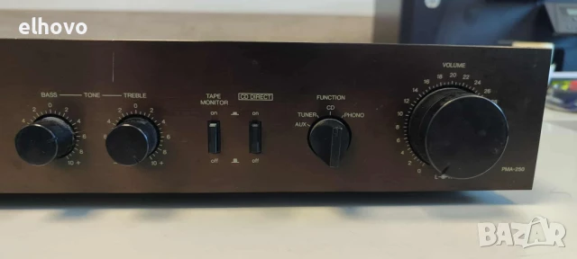 Стерео усилвател Denon PMA-250#1, снимка 11 - Ресийвъри, усилватели, смесителни пултове - 51059695