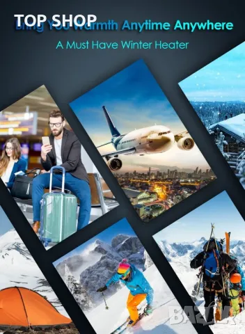 Акумулаторен нагревател за ръце,Power Bank 10000mAh, 15 часа издръжливост,цифров дисплей, снимка 3 - Друга електроника - 48648482