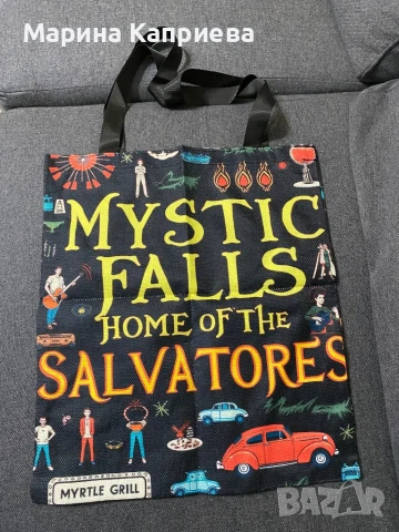 Торбичка от плат на “Дневниците на вампира”