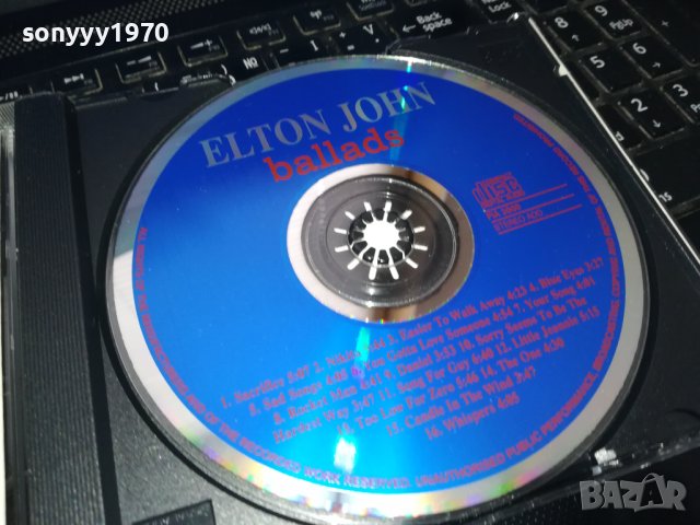 ELTON JOHN CD 2702240936, снимка 2 - CD дискове - 44489430