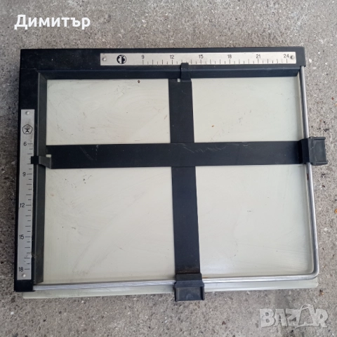 Фотографска техника рамка за оразмеряване на снимки 