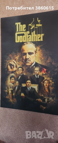 THE GODFATHER Луксозна светеща картина , снимка 1