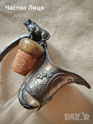 Изключително Рядко Немско Шише Алкохол KAYSER от 19 век, снимка 7 - Антикварни и старинни предмети - 53636293