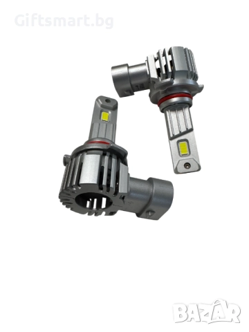 Комплект 2 LED крушки HB3/9005, 2x35 вата, 8000 lm, 6500 K, Canbus, снимка 3 - Аксесоари и консумативи - 52342828