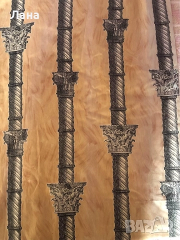 английски Пердета 2 части, английски, и плетено одеяло , снимка 16 - Пердета и завеси - 40439132