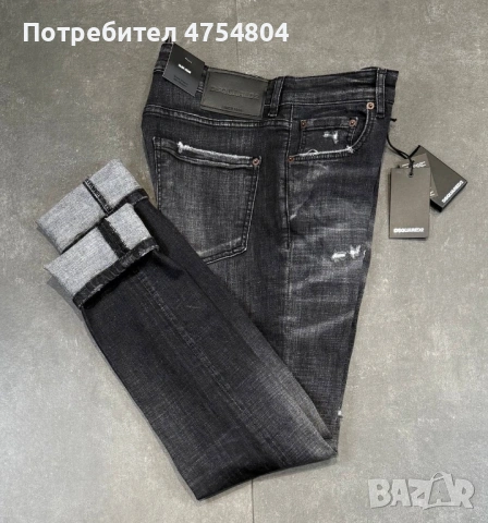 Най-висок клас мъжки дънки Dsquared, снимка 18 - Дънки - 53708937