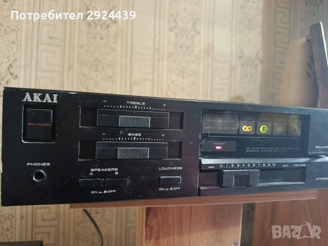 Akai Am-A101, снимка 2 - Ресийвъри, усилватели, смесителни пултове - 53744811