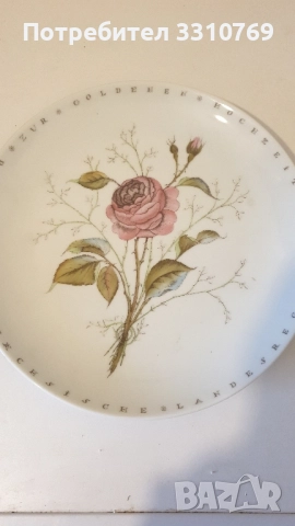 Красиви декоративни порцеланови стенни чинии. 