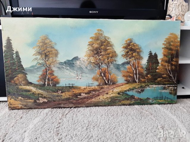 маслена картина на платно