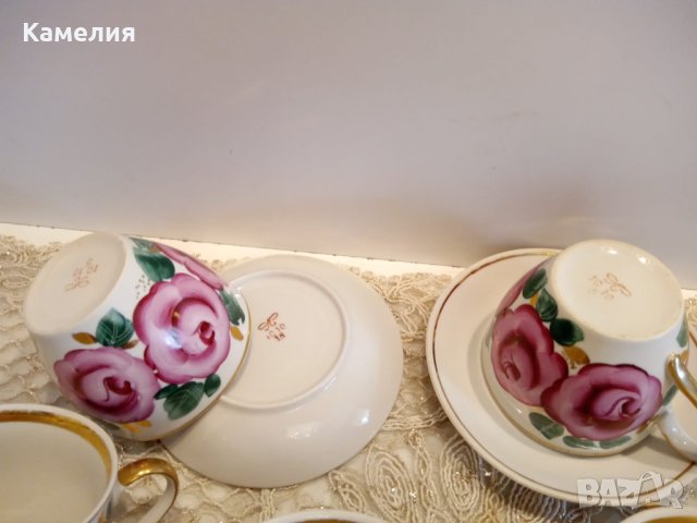 Руски порцелан , снимка 9 - Чаши - 42620827