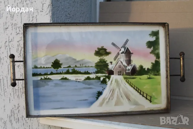 Чехословашки порцеланов поднос /1920-та година/