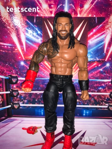 WWE фигурки на Roman Reigns Роман Рейнс elite Basic OTC Tribal Chief Bloodline, снимка 12 - Фигурки - 53408401