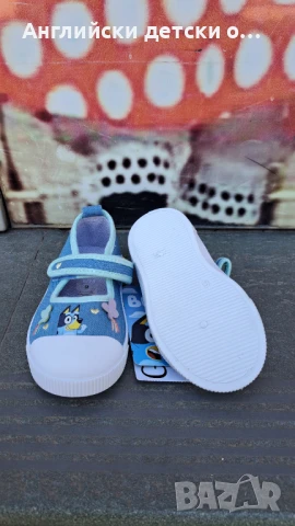 Английски детски кецки с Bluey-George, снимка 8 - Детски пантофи - 50807978