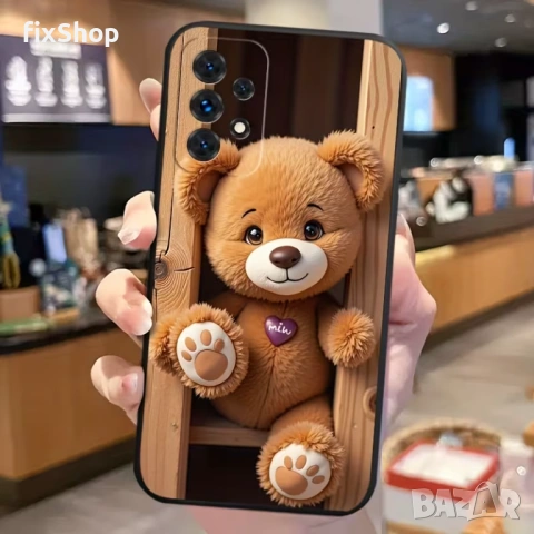 Калъф за Samsung A15 – 3D мече “miu” дизайн – Нов