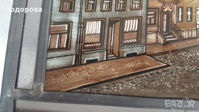 Стъклопис, снимка 5 - Антикварни и старинни предмети - 35931695