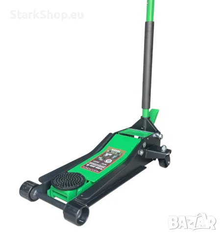 Професионален Нископрофилен крик крокодил 4 тона с две помпи и педал 75 - 505 мм ROCKFORCE, снимка 6 - Други инструменти - 50026797