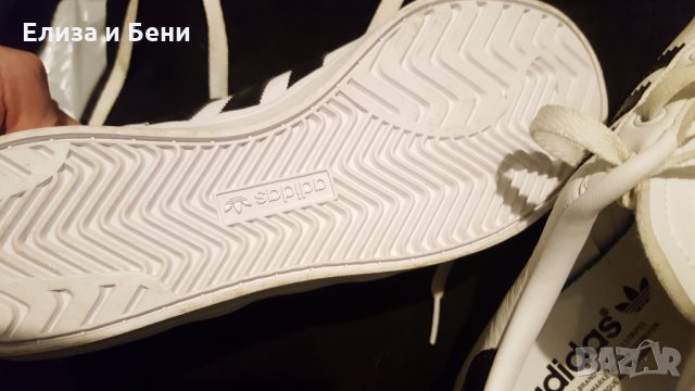 оригинални маратонки естествена кожа 36 Adidas , снимка 6 - Маратонки - 34285912