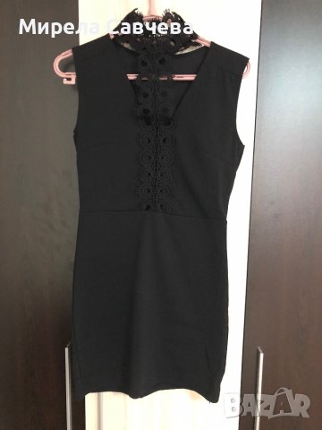 Черна рокля, снимка 1 - Рокли - 42692397