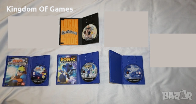 Игри за PS2 GTA San Andreas/Haunted Mansion/Naruto/Sonic/Harry Potter/NBA 08/TOCA Race Driver/LOTR, снимка 15 - Игри за PlayStation - 52594512