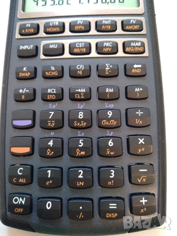 HP 10bII финансов калкулатор., снимка 4 - Друга електроника - 53140769
