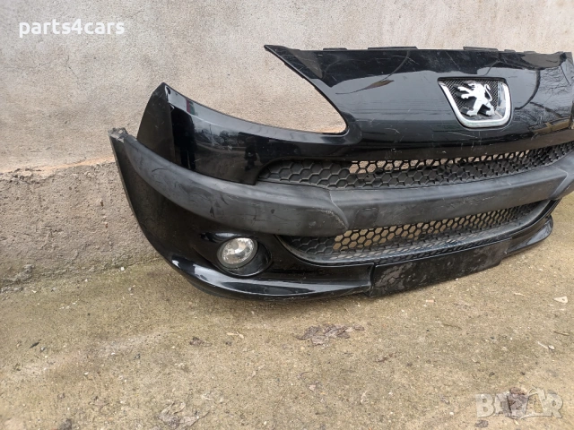 предна броня с маска решетка и халогени за пежо 1007 PEUGEOT 1007, снимка 2 - Части - 53516637