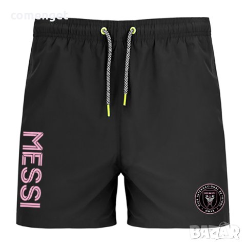 ЛЯТО 2025! Мъжки бански / плувни шорти LEO MESSI / МЕСИ INTER MIAMI. Поръчай на отбор по ИЗБОР!