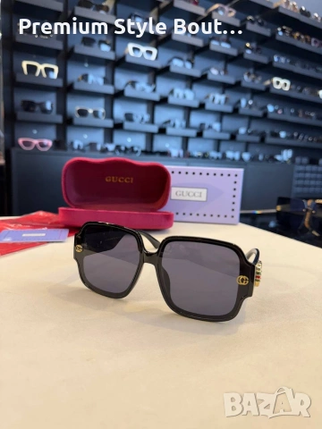 Очила  висок клас калъф на марката кутия сертификат  кърпичка tom ford Gucci , снимка 10 - Слънчеви и диоптрични очила - 53857840