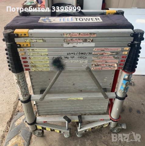 Сгъваемо алуминиево скеле, снимка 4 - Други ремонти - 42352361