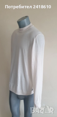 Hugo Boss  Wool / Knit Bjarno - L Mens Size L - XL  ОРИГИНАЛ! Мъжки Пуловер!, снимка 9 - Пуловери - 52672586