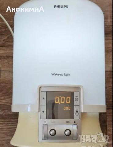 Лампа за събуждане PHILIPS, снимка 4 - Настолни лампи - 51908003