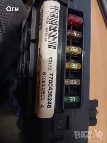 BSI модул за Рено Меган 7700436246 / S108502600 A, снимка 2 - Части - 53679778